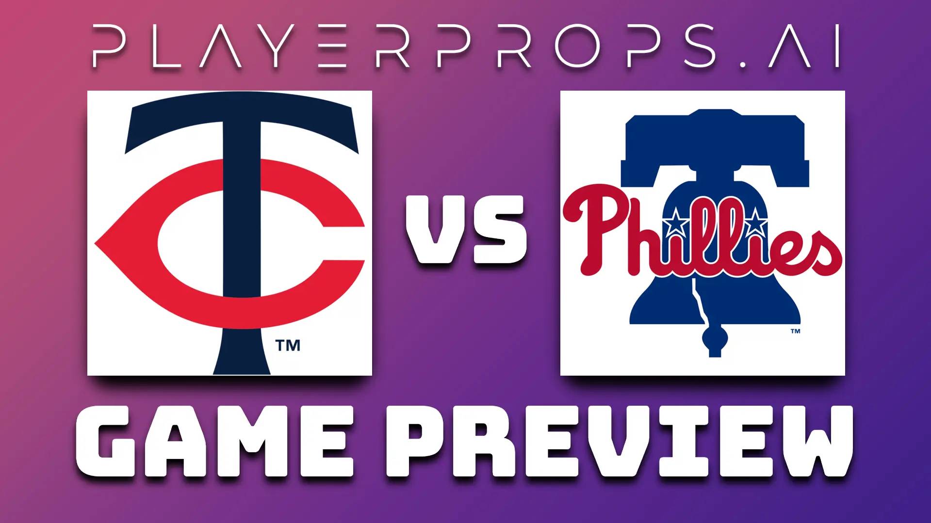 MLB MIN vs PHI