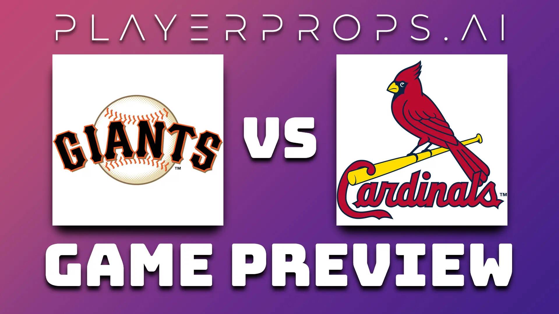 MLB SF vs STL