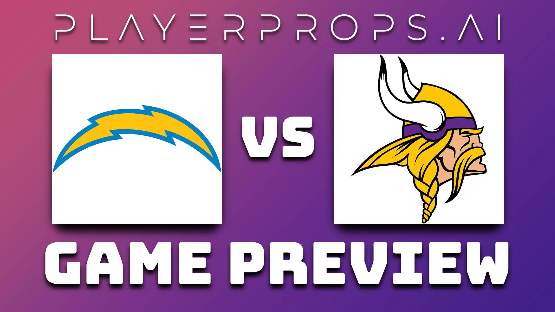 Chargers vs. Vikings Prop Bets & AI Predictions (Oct 23, 2025 ...