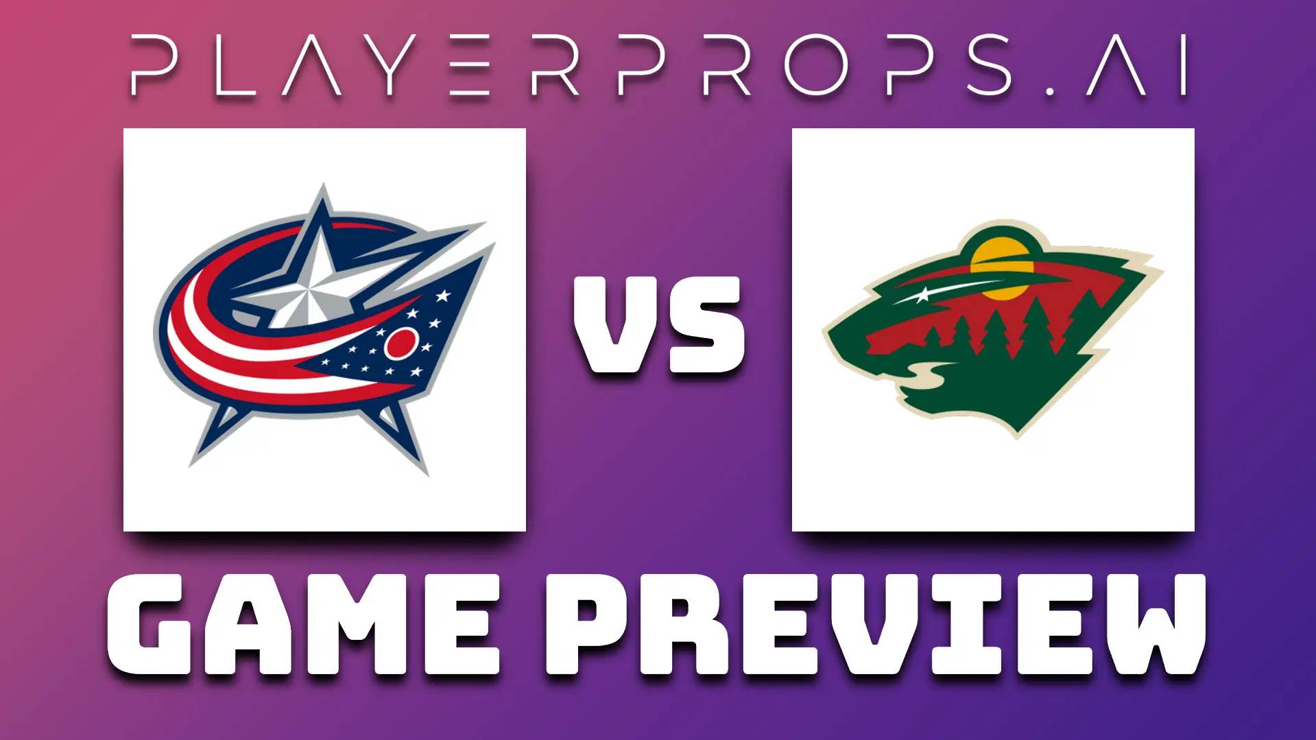NHL CBJ vs MIN