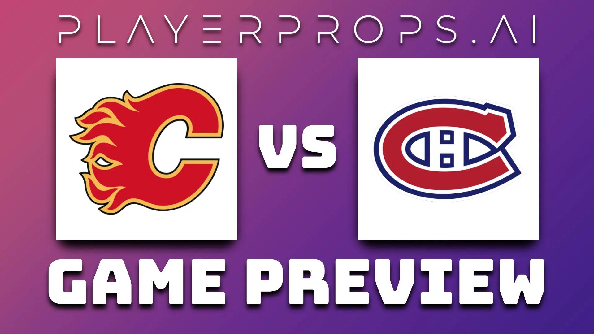 NHL CGY vs MTL