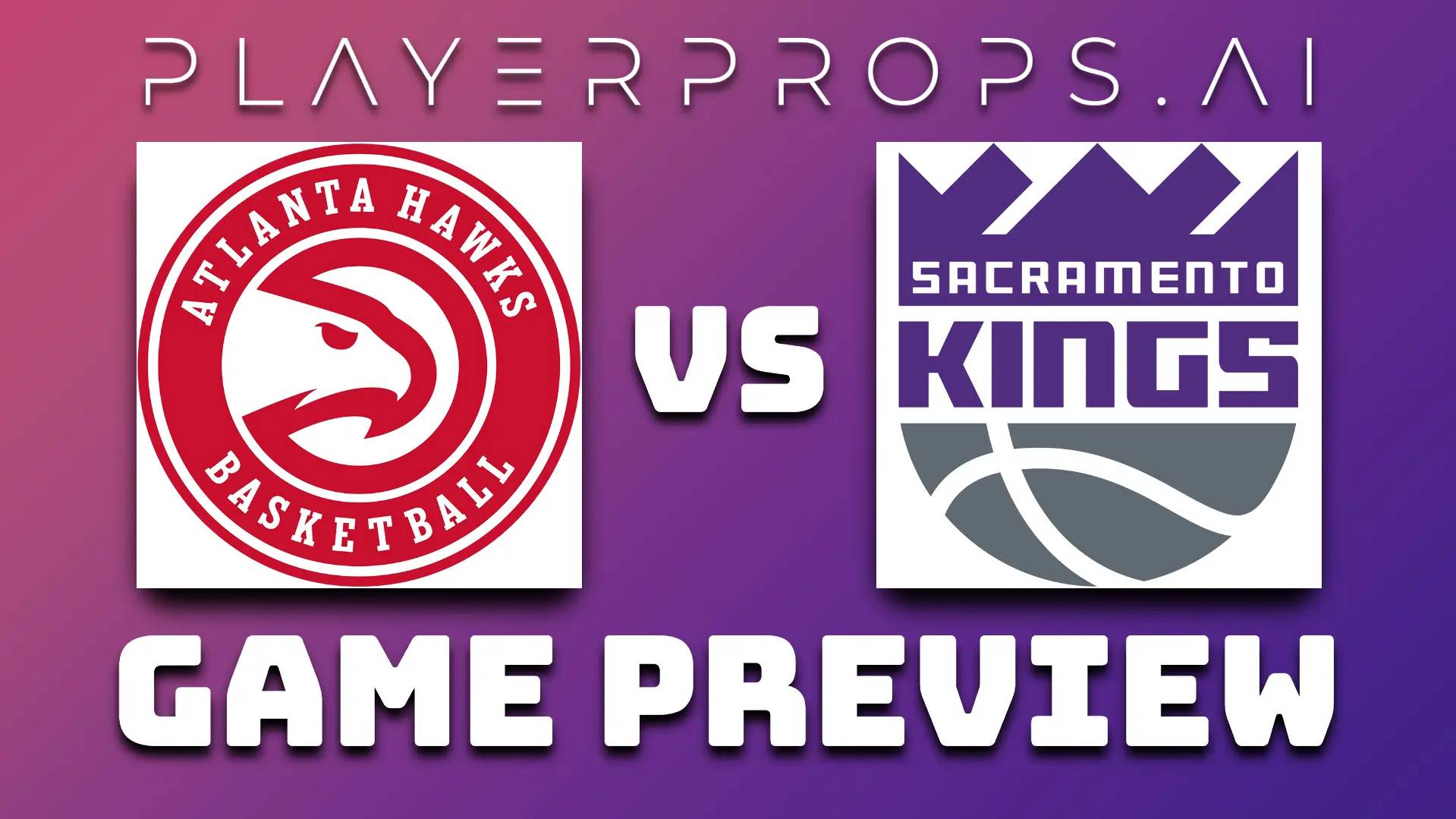 NBA ATL vs SAC