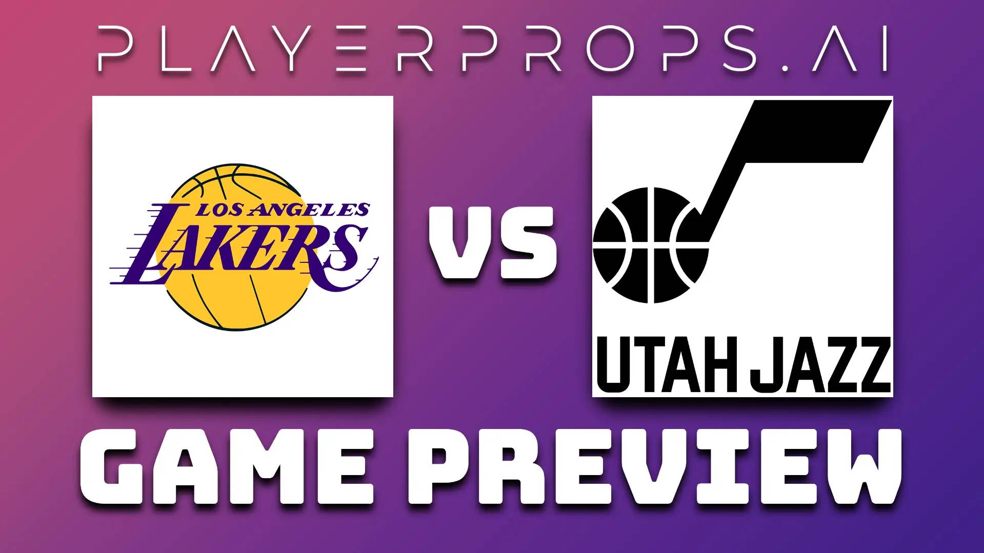 NBA LAL vs UTA