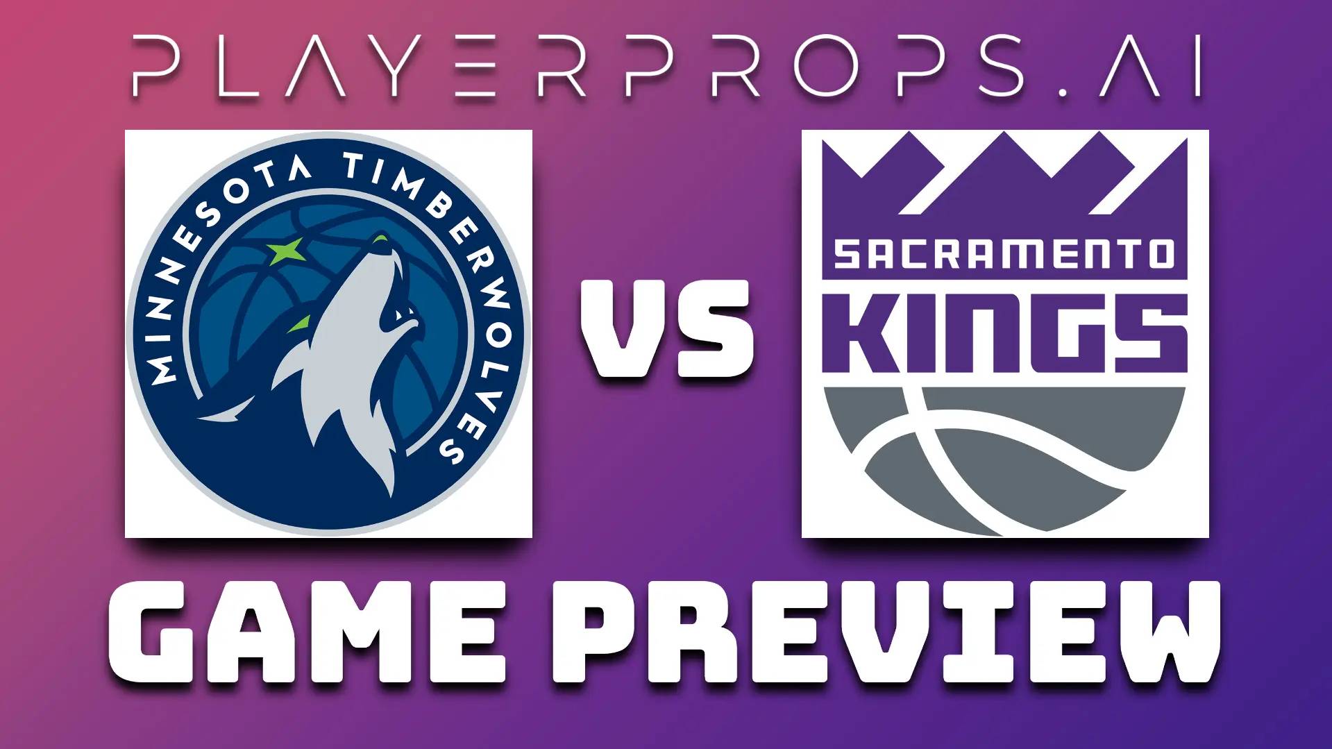 NBA MIN vs SAC