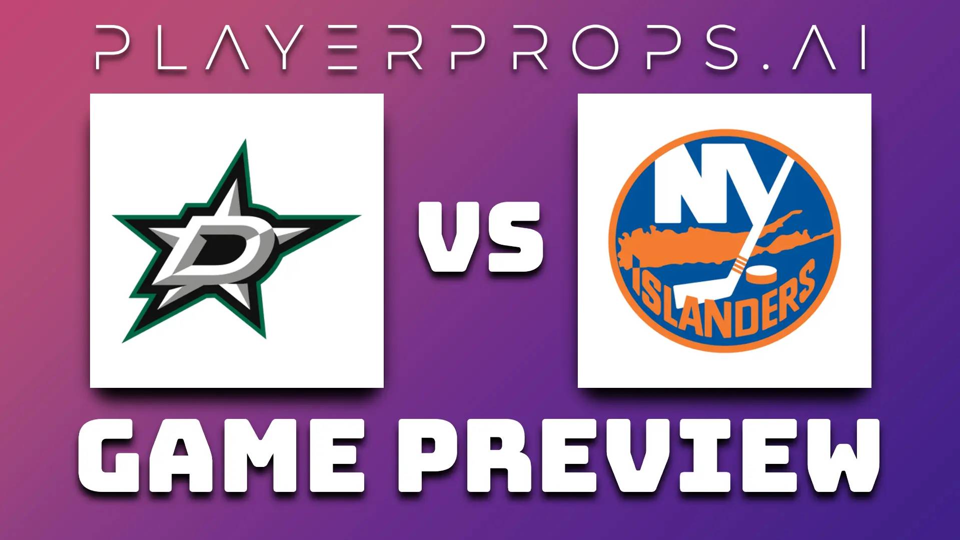 NHL DAL vs NYI