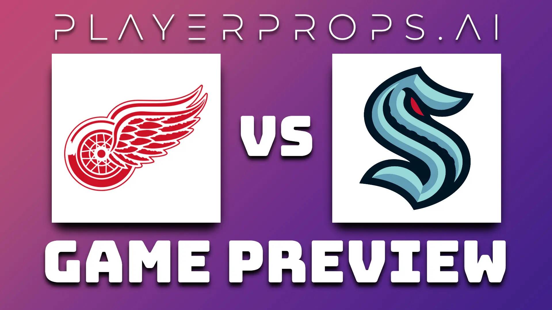 NHL DET vs SEA