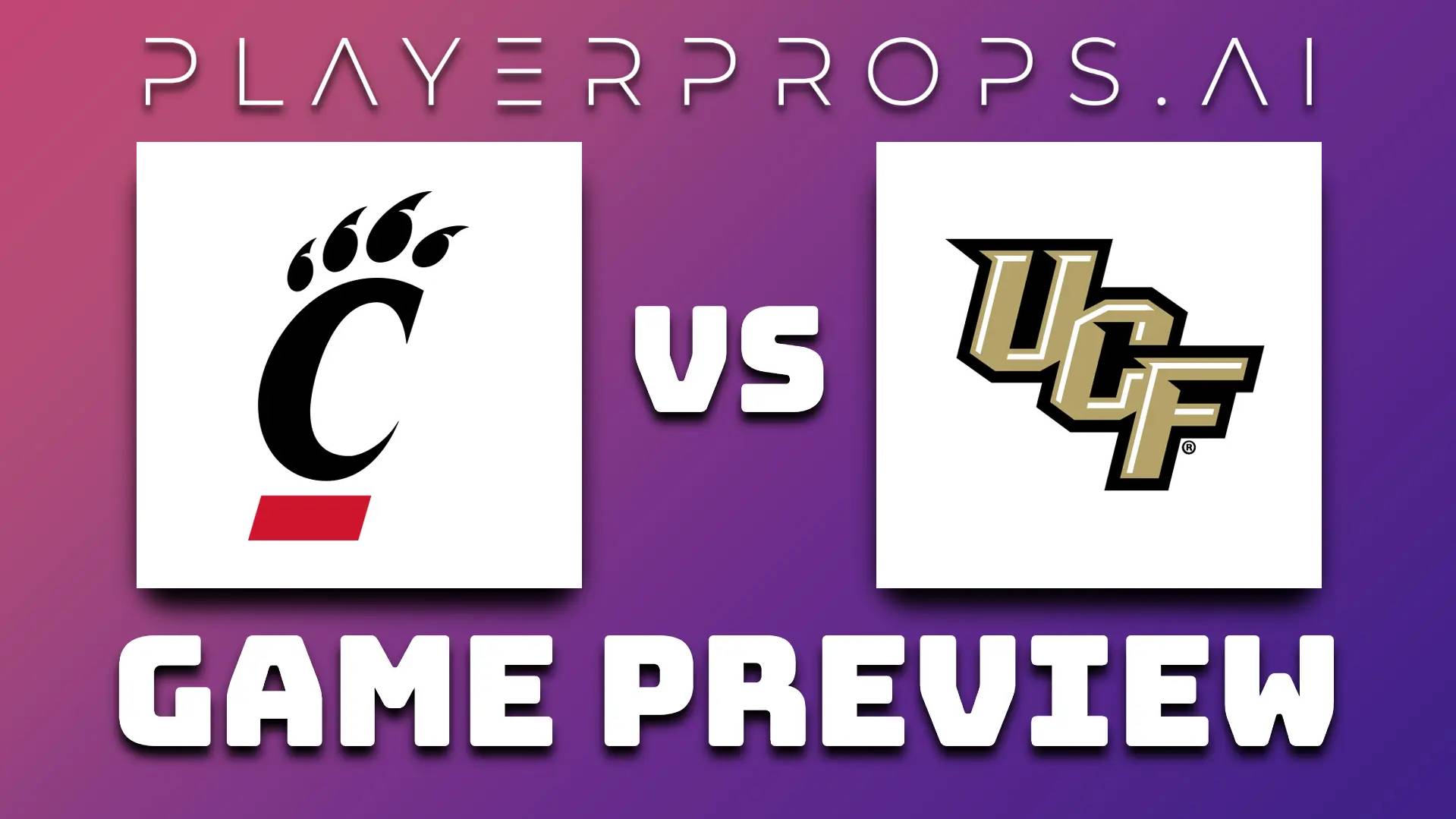 CBB CIN vs UCF
