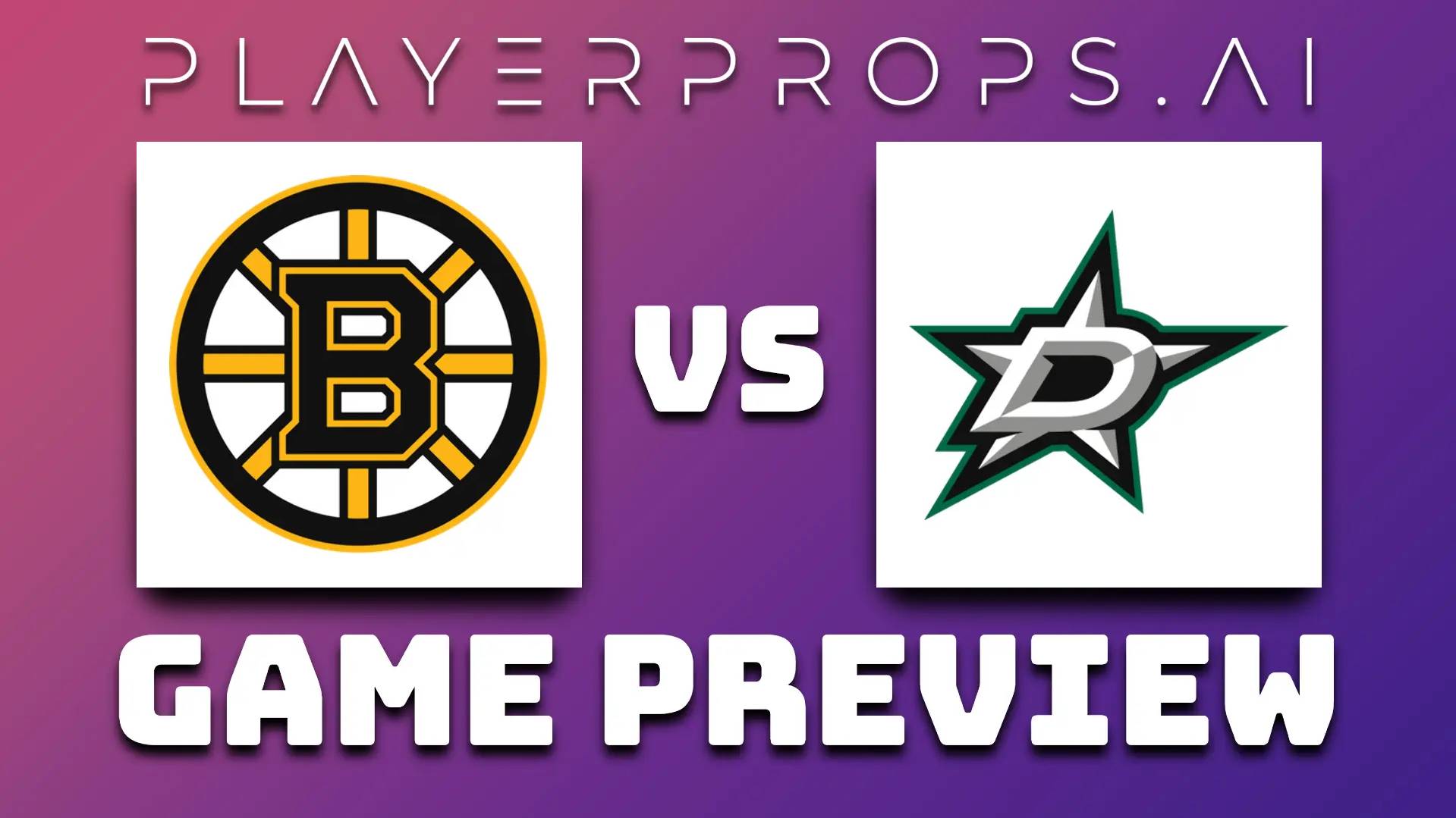 NHL BOS vs DAL