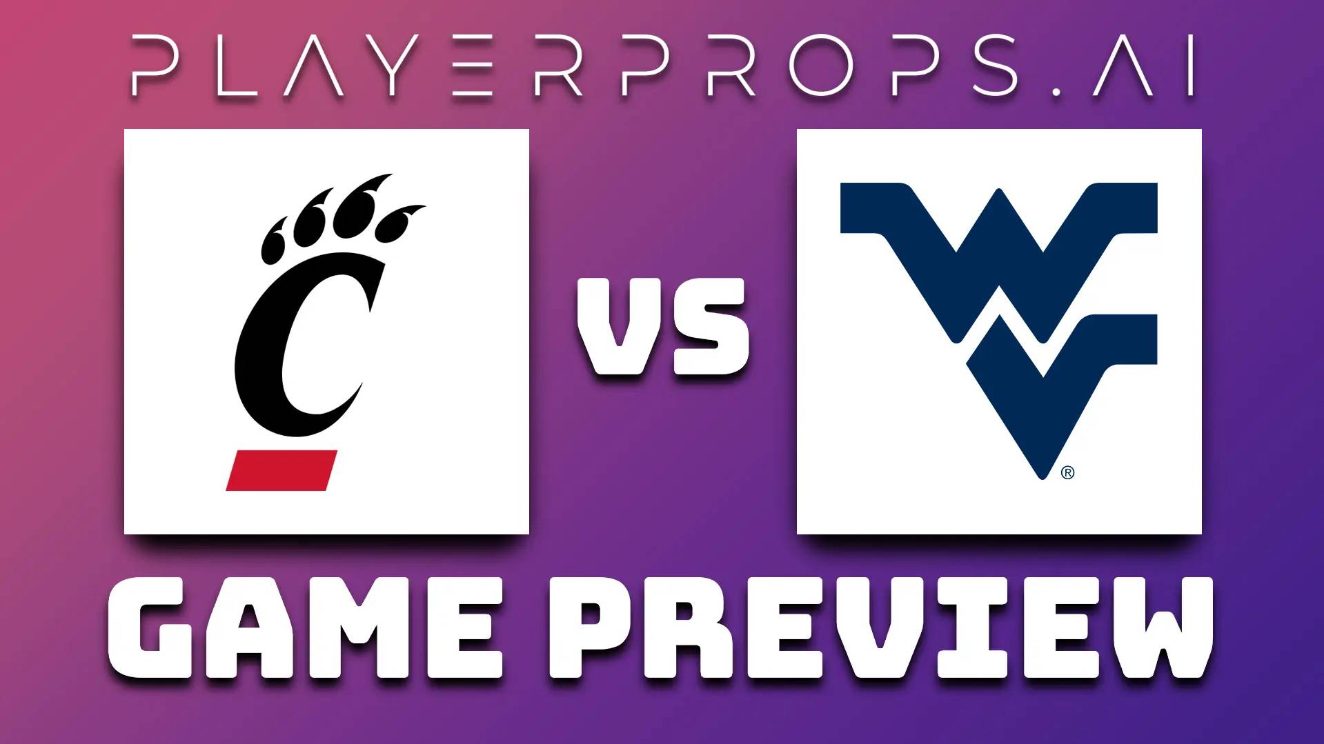 CBB CIN vs WVU