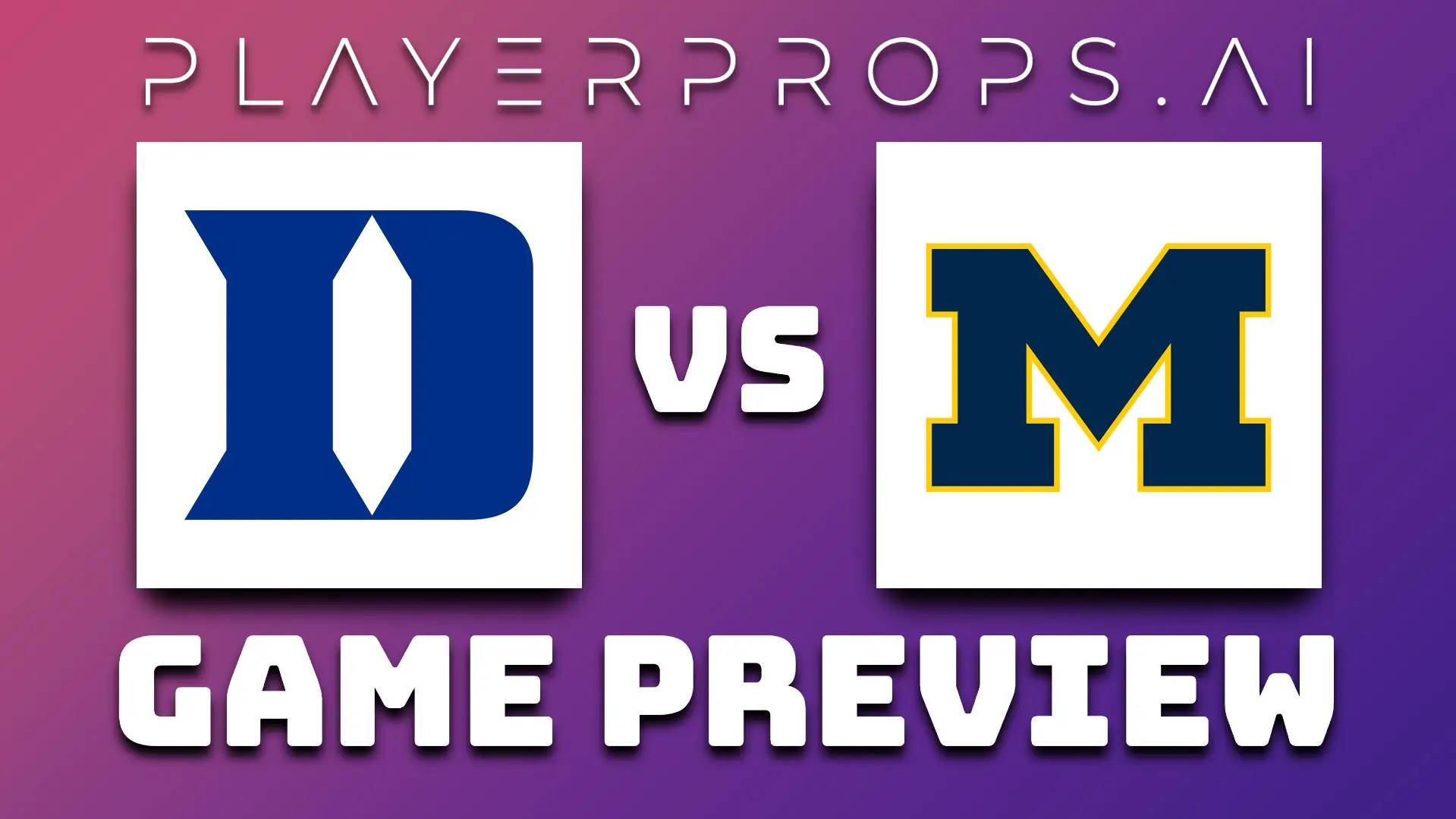 CBB DUKE vs MICH