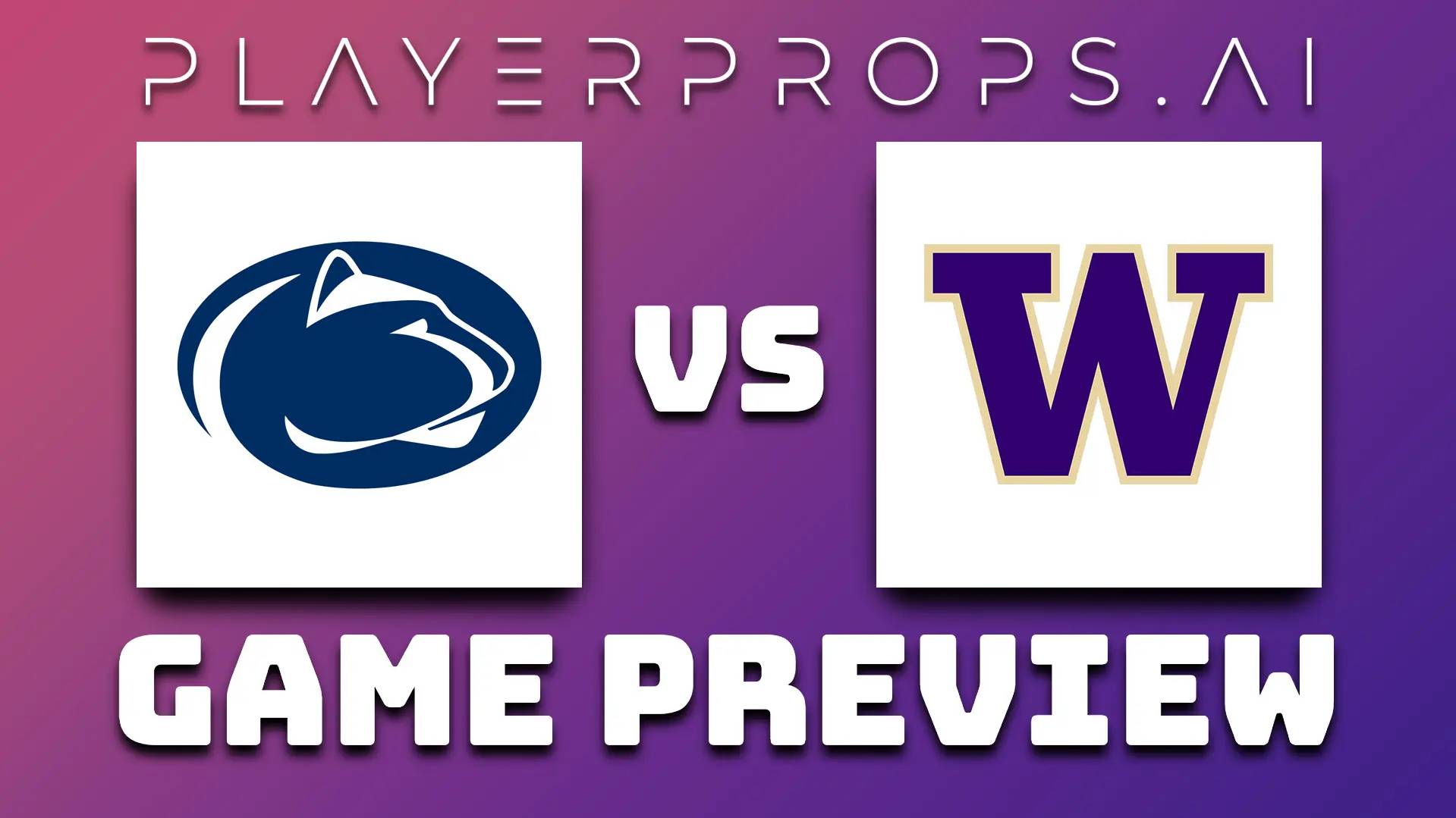 CBB PSU vs WASH
