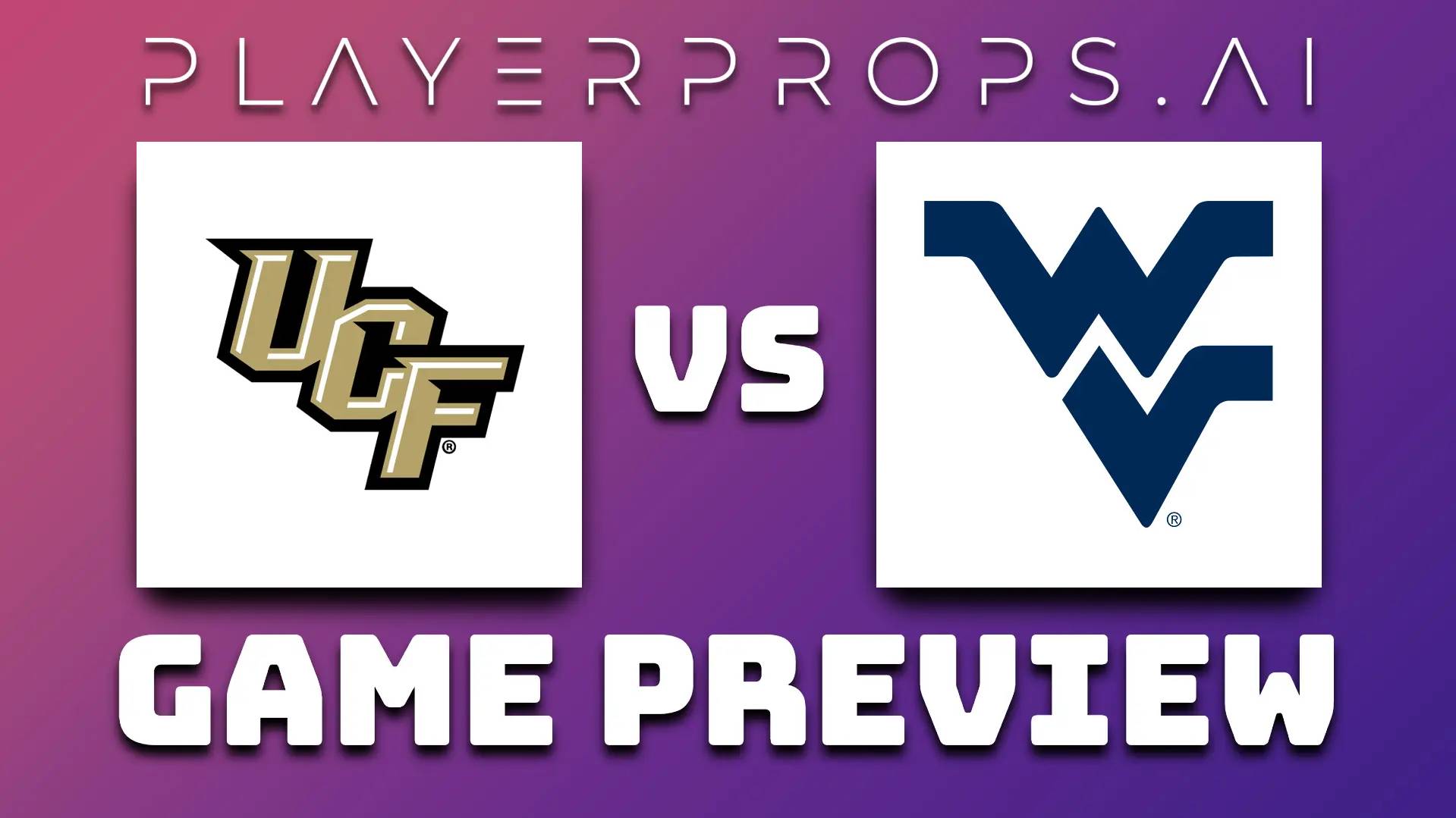 CBB UCF vs WVU