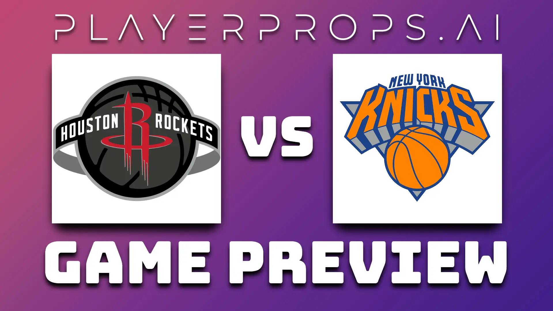 NBA HOU vs NYK
