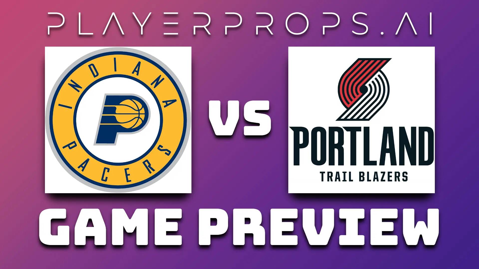 NBA IND vs POR