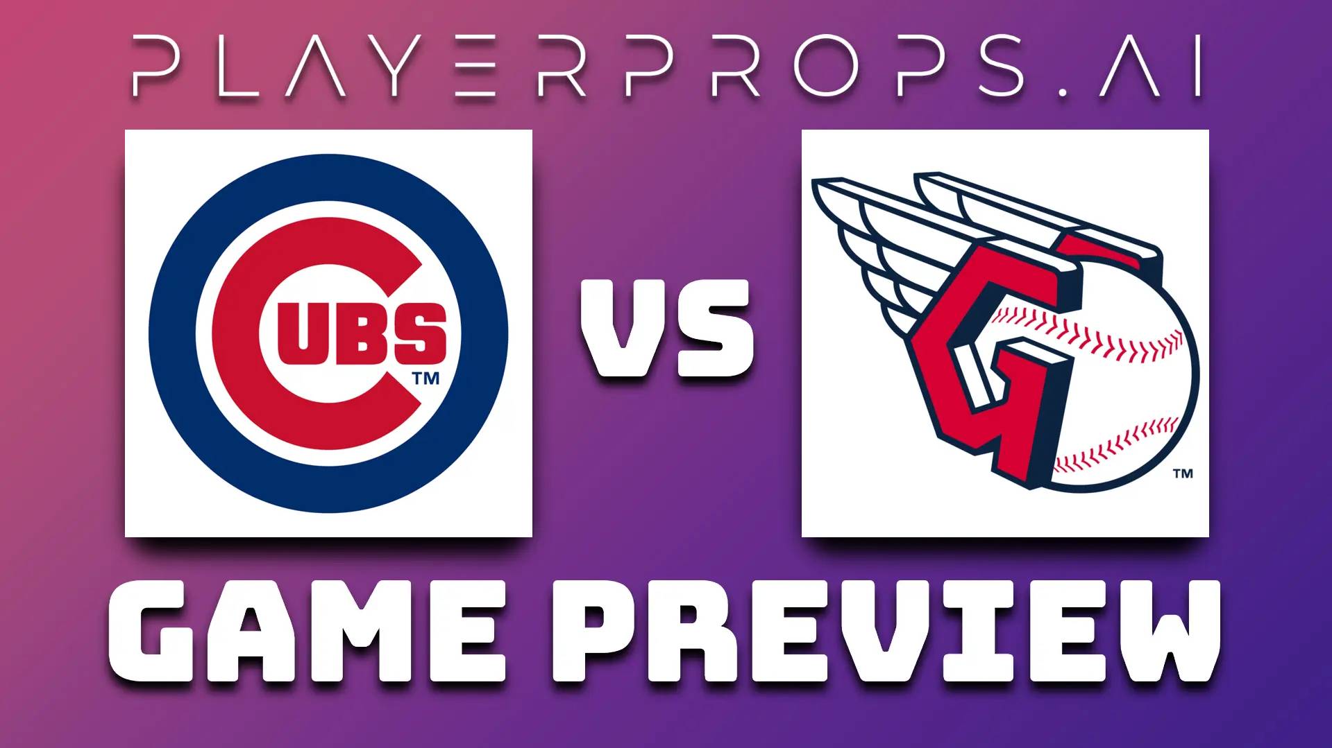 MLB CHC vs CLE
