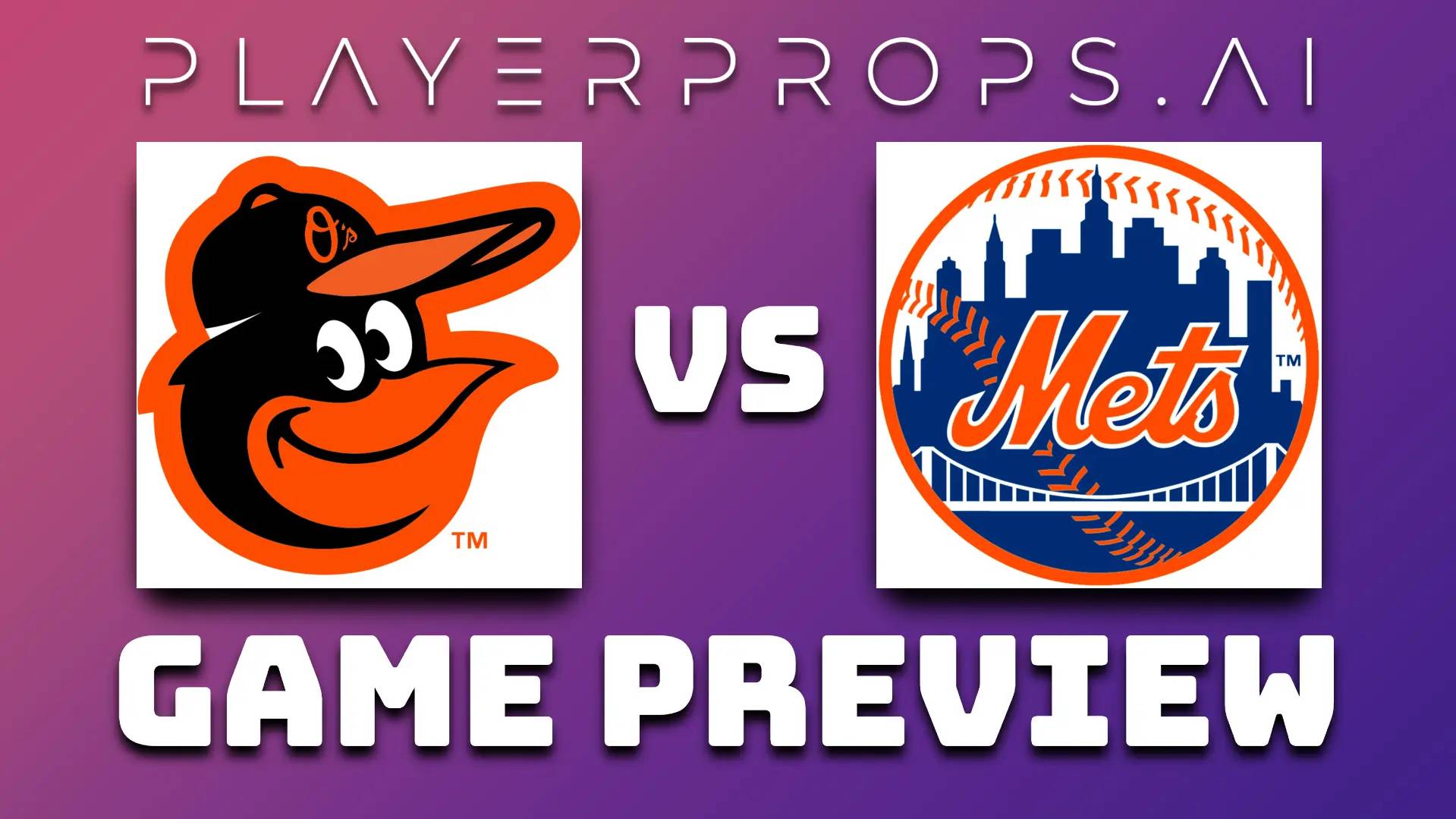 MLB BAL vs NYM