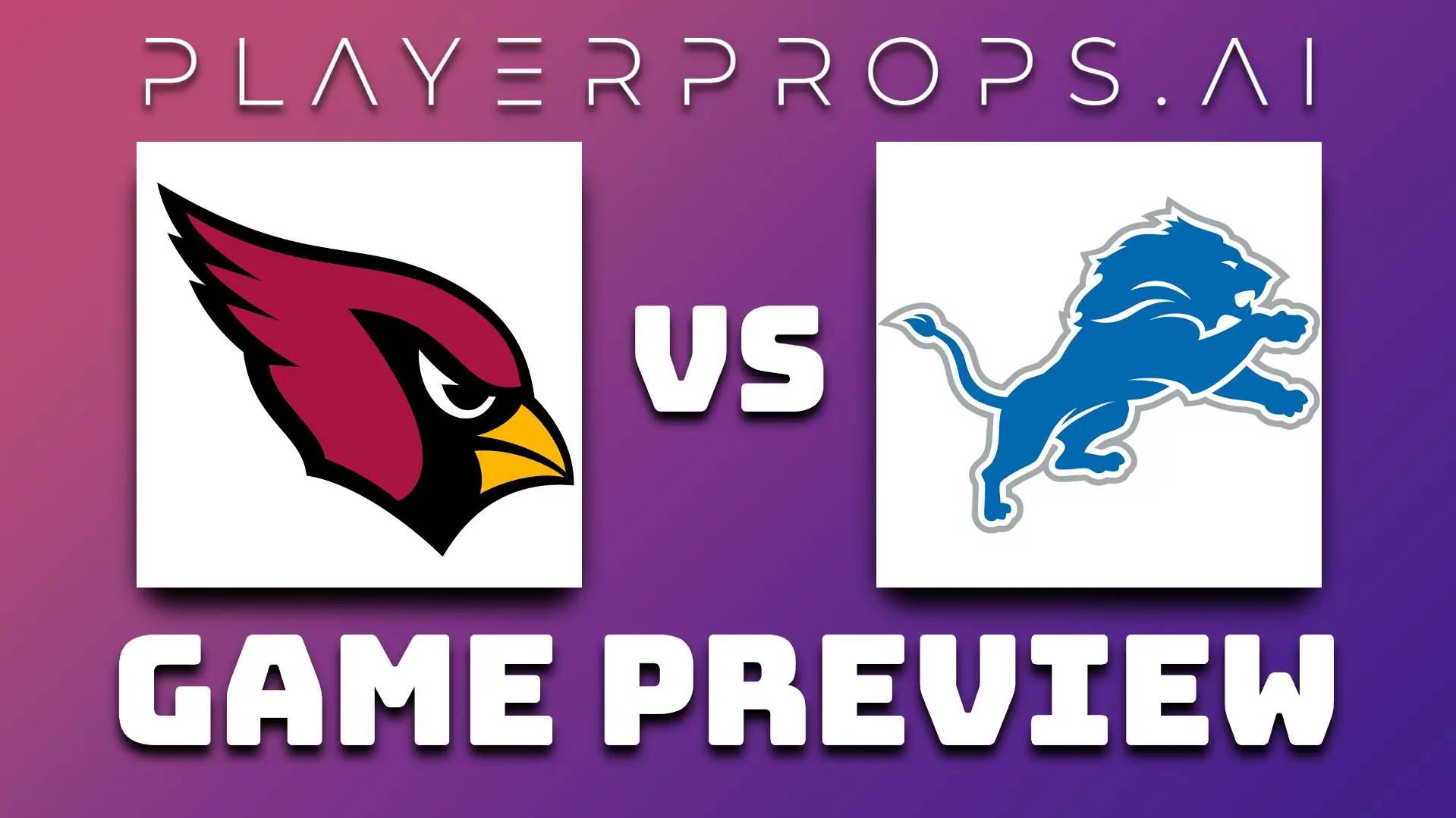 NFL ARI vs DET